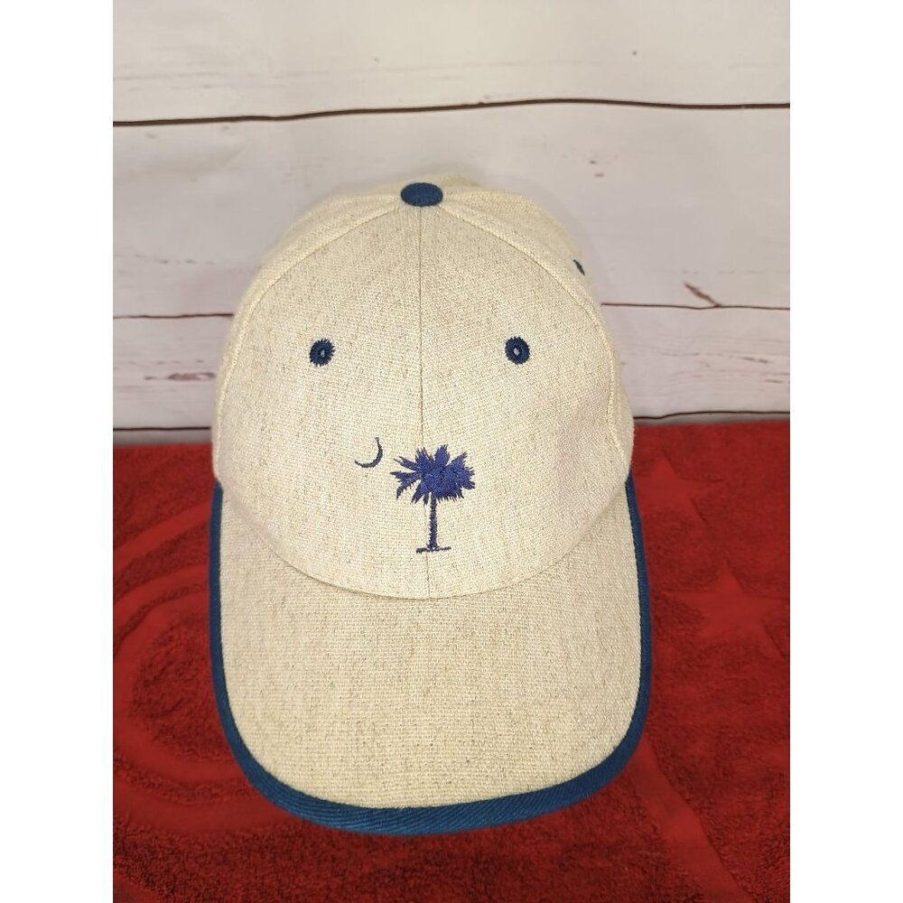 Vintage Myrtle Beach Moon Palm Tree Strap back Baseball Hat Cap Dog Daze